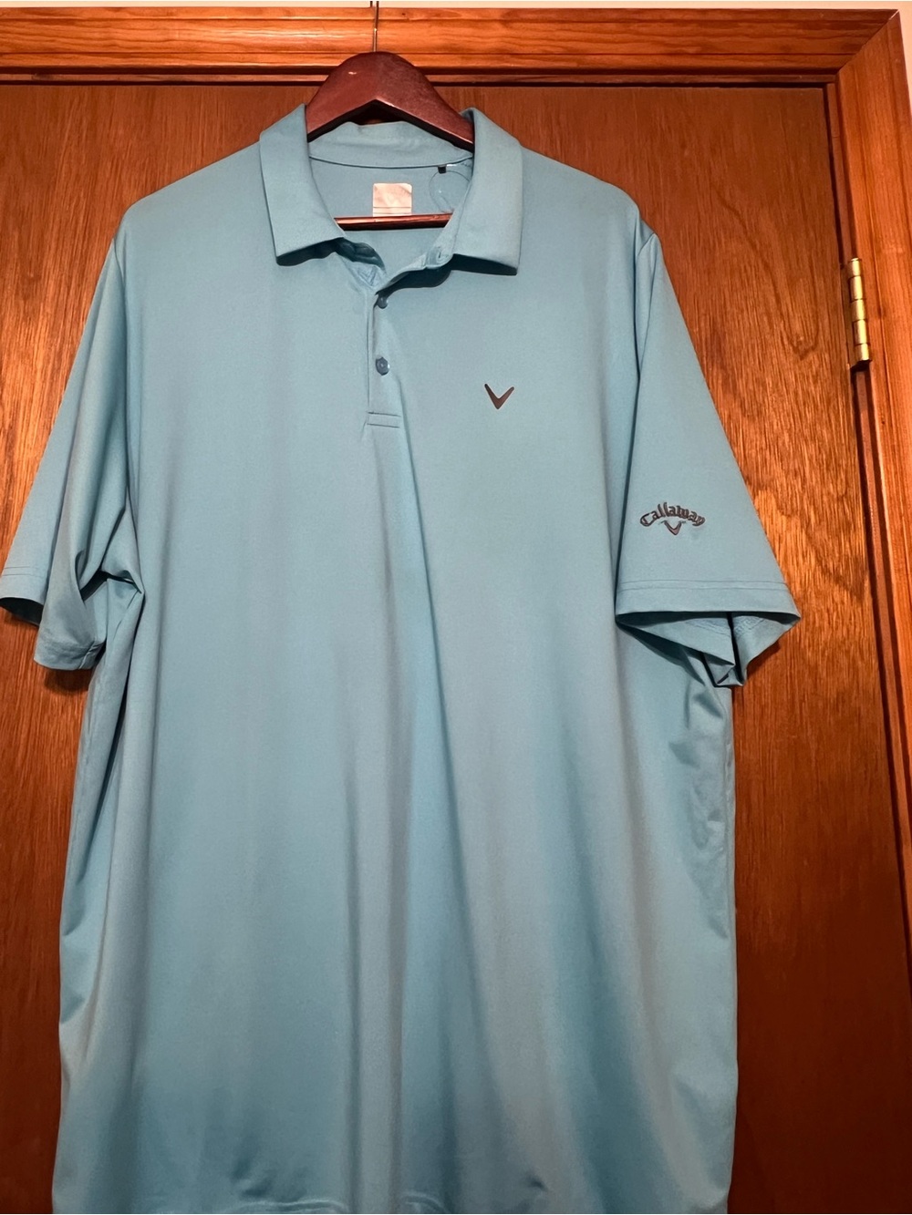 Callaway Light Aqua Men's Performance Polo